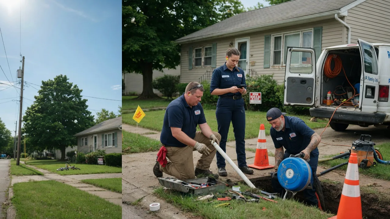 Sewer Line Repair in Bladensburg, OH near me